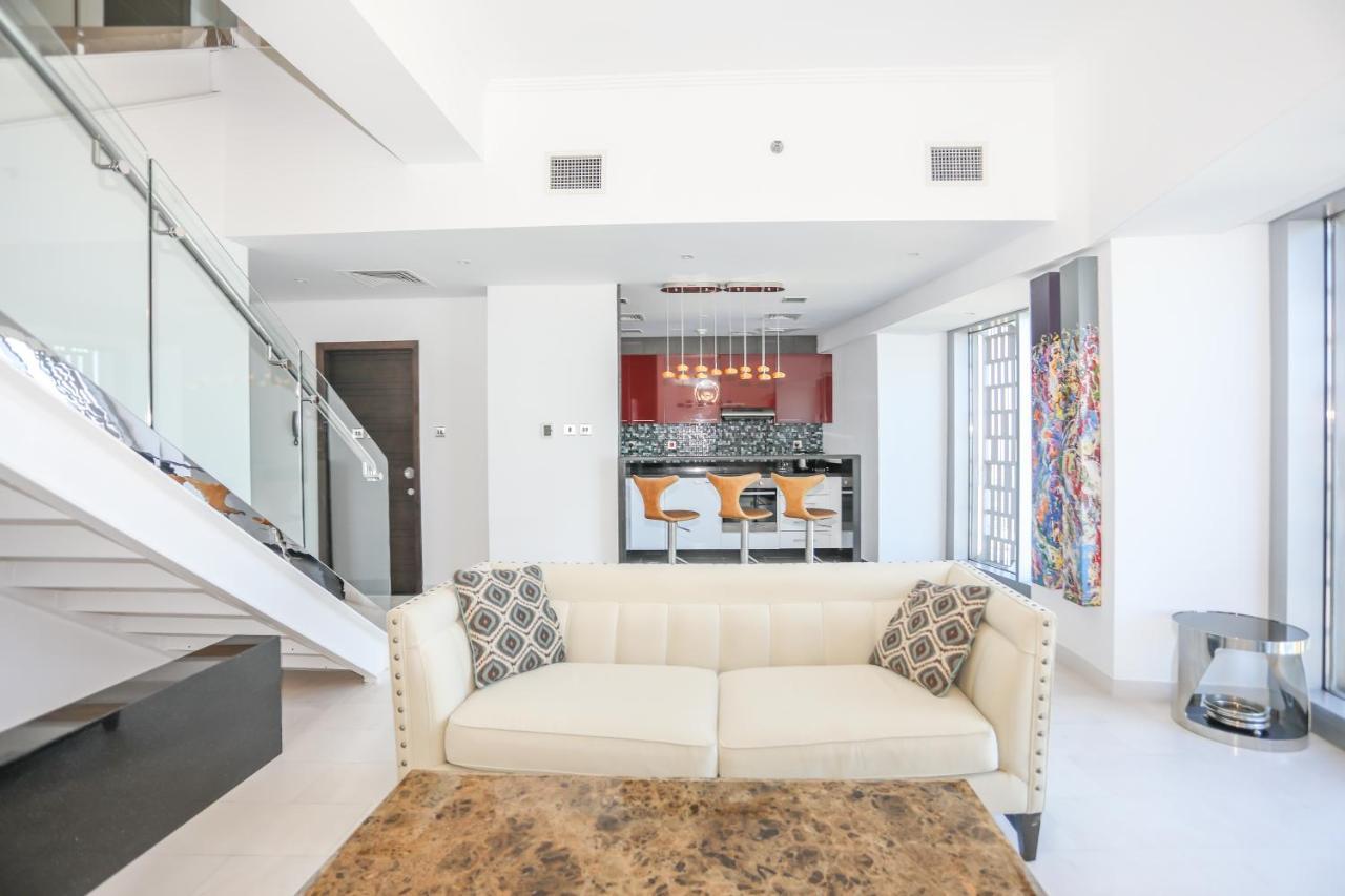 Penthouse In Dubai Marina , Cayan Tower , Sea View Apartment ภายนอก รูปภาพ