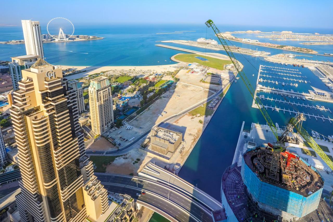 Penthouse In Dubai Marina , Cayan Tower , Sea View Apartment ภายนอก รูปภาพ