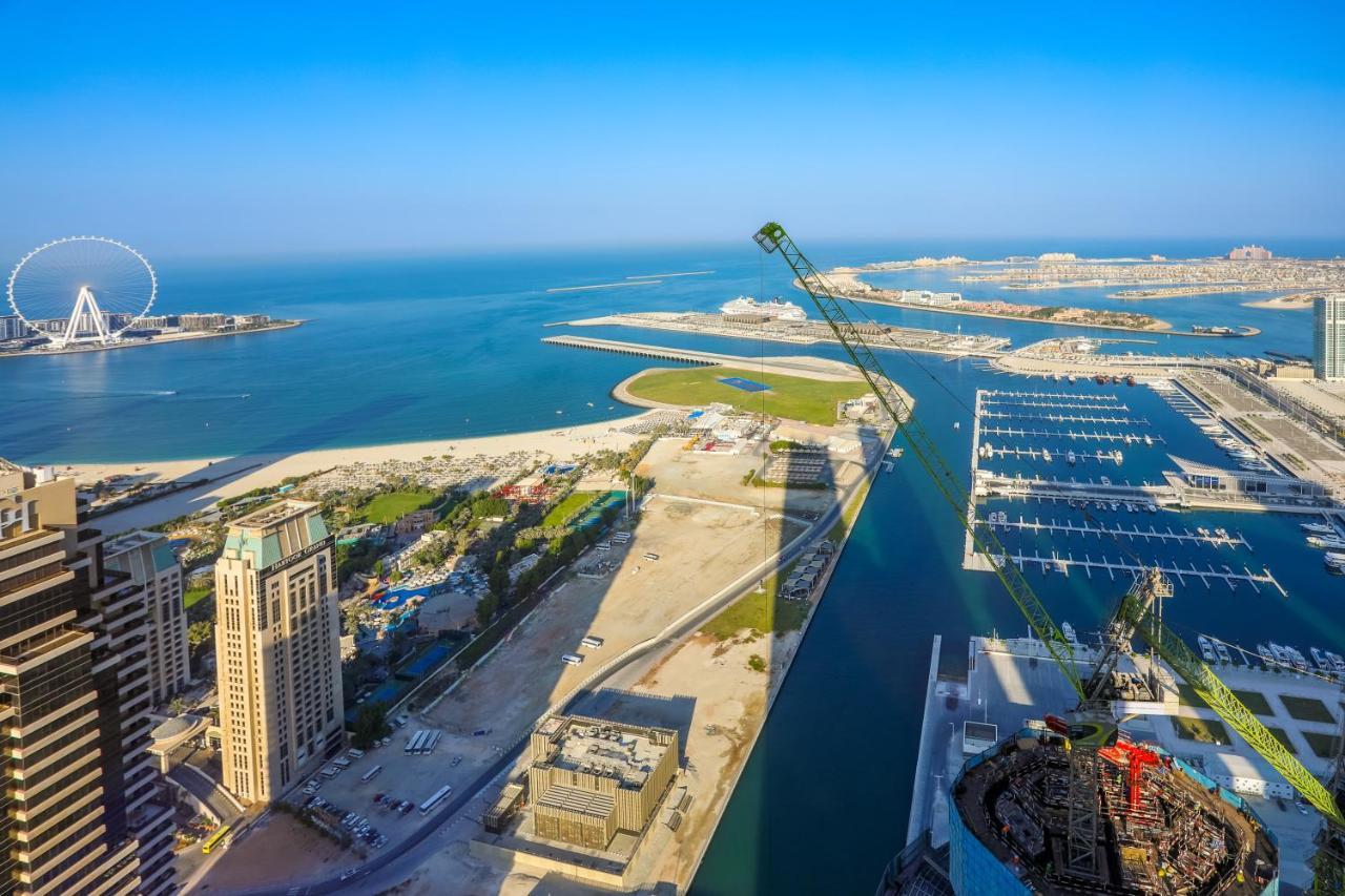 Penthouse In Dubai Marina , Cayan Tower , Sea View Apartment ภายนอก รูปภาพ