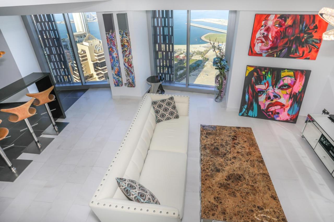 Penthouse In Dubai Marina , Cayan Tower , Sea View Apartment ภายนอก รูปภาพ