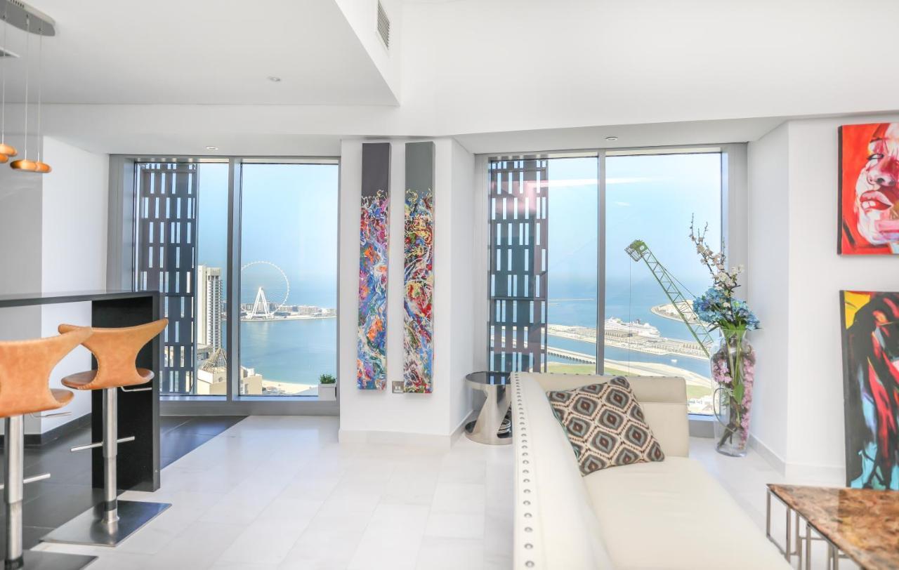 Penthouse In Dubai Marina , Cayan Tower , Sea View Apartment ภายนอก รูปภาพ