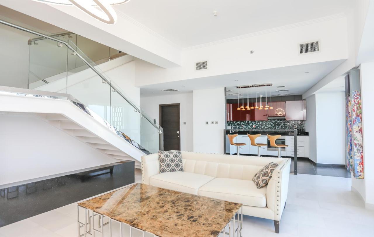 Penthouse In Dubai Marina , Cayan Tower , Sea View Apartment ภายนอก รูปภาพ