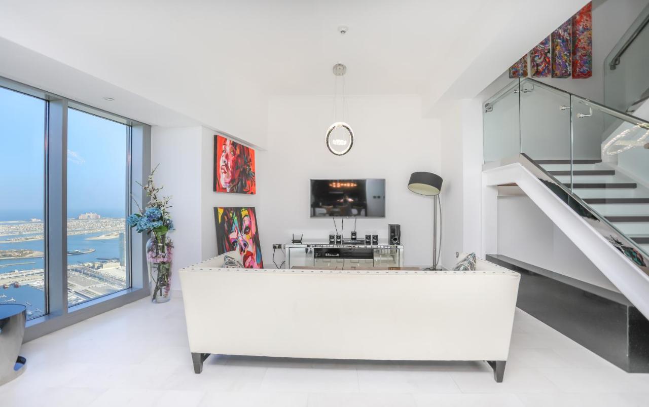 Penthouse In Dubai Marina , Cayan Tower , Sea View Apartment ภายนอก รูปภาพ